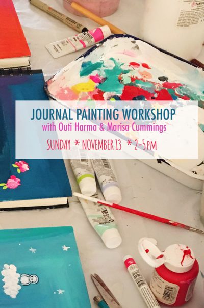 journal painting workshop