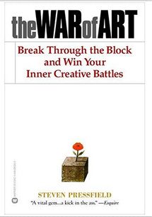 zinnias and "the war of art"