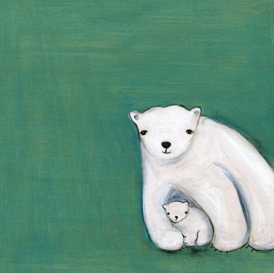 Polar Bear Series 3 :: Fiona and her cub