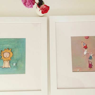 framed & matted :: a new collaboration