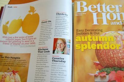 thank you Better Homes and Gardens