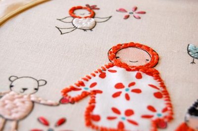 embroidery patterns + kits