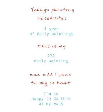 celebrate :: Happy 1 Year!