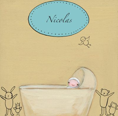 Welcome Baby ~ a personalized print! {take 2}