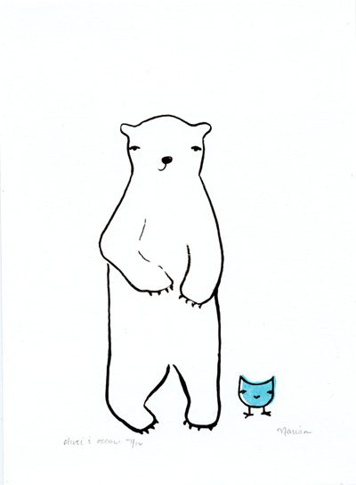 a tuesday bear & owl