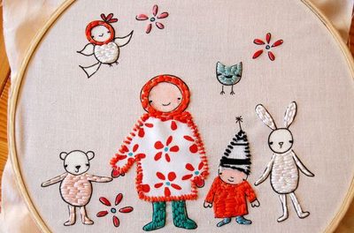 embroidery patterns + kits