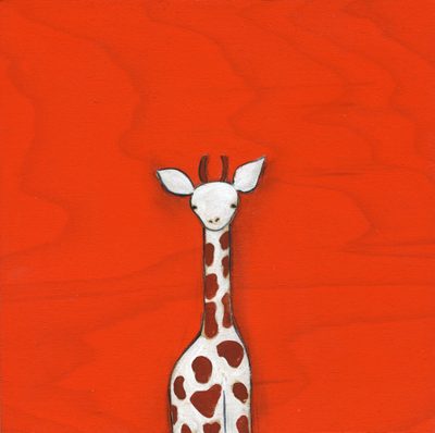 just a giraffe