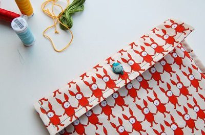 more embroidery, sewing + a sale